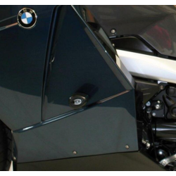 Tapi de crash R&G RACING Aero Crash Protectors Negru BMW K1200LT/GT / K1300 GT 04-08