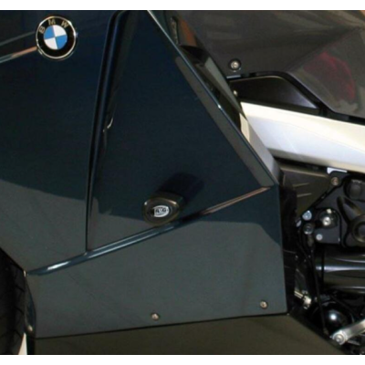Tapi de crash R&G RACING Aero Crash Protectors Negru BMW K1200LT/GT / K1300 GT 04-08