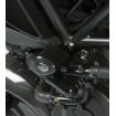Capace de protecție R&G RACING Aero Crash Protectors Black Ducati Diavel 11-18 thumb