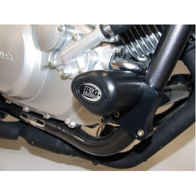 Capace de protecție R&G RACING Aero Crash Protectors Black Honda XL125V Varadero 01-12