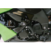 Tapi de protecție R&G RACING Aero Crash Protectors Black Kawasaki ZX10R 08-10 thumb