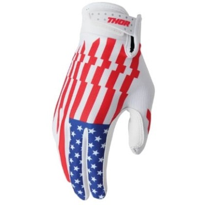 Mănuși motocross THOR LAUNCHMODE PATRIOT