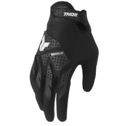Mănuși motocross pentru femei THOR LAUNCHMODE-XP BLACK