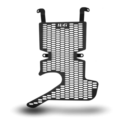 Protector pentru generația R&G RACING Pro Aluminium Downpipe Grille - Negru KTM SuperADV 1290R 21-24