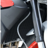 Protector radiator R&G RACING Pro Radiator Guard Black - Triumph 675 STREET TRIPLE RX 15-16