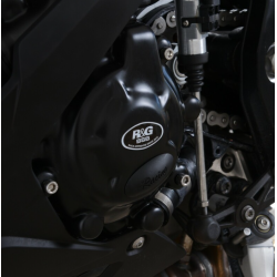 Protector pentru motor R&G RACING Race Series Stânga (Generator) Capac de protecție a carterului negru BMW S1000RR 19-26