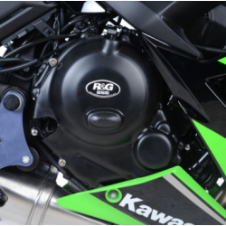 Protector pentru motor R&G RACING Race Series Capac de protecție pentru carterul drept Negru Kawasaki Ninja 650 17-24 / Z650 17-24 Protector pentru motor R&G RACING Race Series Capac de protecție pentru carterul drept Negru Kawasaki Ninja 650 17-24 / Z650 17-24