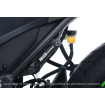 Placă R&G RACING Kit de Plăci de Acoperire pentru Picioarele Spate Negru BMW S1000R 17-24 thumb