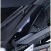 Placă R&G RACING pentru suportul de picior din spate Negru Kawasaki Z900 17-24 thumb