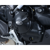 Protecție pentru motor R&G RACING Capac de protecție a carterului drept Negru Ducati 950 Multistrada 17-21