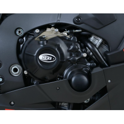 Protecție motor R&G RACING Capac de protecție pentru carter drept Negru Honda CBR1000RR FB 17-19