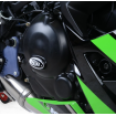 Protecție motor R&G RACING Capac de protecție a carterului drept Negru Kawasaki Z650 17-25 thumb