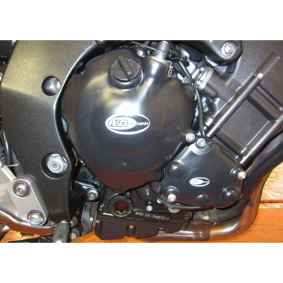 Protecție motor R&G RACING Capac de protecție pentru carter drept Negru Yamaha FZ8 N 11-15 / S 11-15