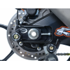 Adaptori pentru suport R&G RACING Stand Bobbins cu Placă de Montare Neagră Suzuki GSX-R1000 17-21