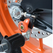 Adaptori pentru suport R&G RACING stand bobbins Portocalie Z750 '03-06, ZX10R '04-07, ZX12R Adaptori pentru suport R&G RACING stand bobbins Portocalie Z750 '03-06, ZX10R '04-07, ZX12R thumb
