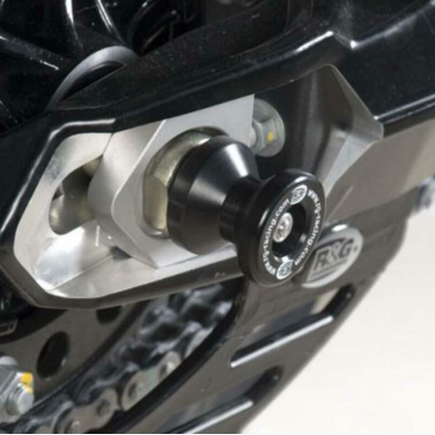 Capace de protecție pentru os R&G RACING Swingarm Protection Black Aprilia SXV 550 05-12 / 450 05-08 / Dorsoduro 750 08-16 / Shiver 750 07-16