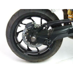 Capace de protecție pentru os R&G RACING Swingarm Protection Black BMW