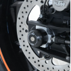 Capace de protecție R&G RACING pentru osie Swingarm Black KTM 790 Duke thumb