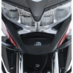 Protector radiator R&G Racing Titanium Black Radiator guard - Honda VFR800X Crossrunner 15-20