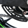 Protector pentru lanț R&G RACING Toe Chain Guard (Shark Tooth) Negru Kawasaki Ninja 400 18-24