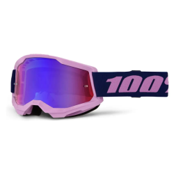 Ochelari motocross 100% STRATA 2 PURPLE RED/BLUE MIRROR Ochelari motocross 100% STRATA 2 PURPLE RED/BLUE MIRROR