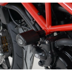 Capace de protecție R&G RACING Aero Crash Protectors Negru Ducati Hypermotard 821 13-16 / 939 16-18 / Hyperstrada 939 16 Capace de protecție R&G RACING Aero Crash Protectors Negru Ducati Hypermotard 821 13-16 / 939 16-18 / Hyperstrada 939 16