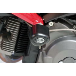 Capace de protecție R&G RACING Aero Crash Protectors Black Ducati Monster 696 08-14 / 796 10-15 / 1100 08-11 Capace de protecție R&G RACING Aero Crash Protectors Black Ducati Monster 696 08-14 / 796 10-15 / 1100 08-11