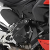 Capace de protecție R&G RACING Aero Crash Protectors Negru Ducati Panigale V2 20-24