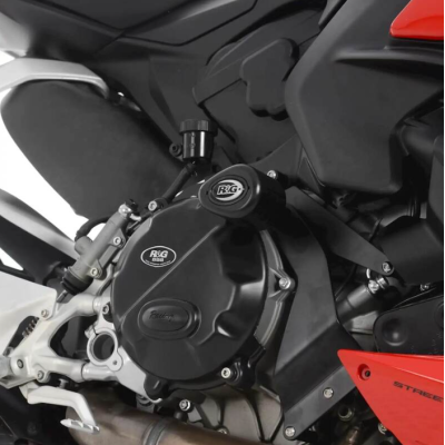 Capace de protecție R&G RACING Aero Crash Protectors Negru Ducati Panigale V2 20-24