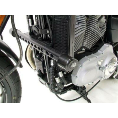 Capace de protecție R&G RACING Aero Crash Protectors Black Harley Davidson XR1200 08-14 /Sportster/X Sportster 09-11 Capace de protecție R&G RACING Aero Crash Protectors Black Harley Davidson XR1200 08-14 /Sportster/X Sportster 09-11