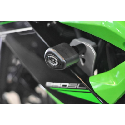 Capace de protecție R&G RACING Aero Crash Protectors Black Kawasaki Ninja 250SL 15-16 Capace de protecție R&G RACING Aero Crash Protectors Black Kawasaki Ninja 250SL 15-16