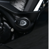 Capace de protecție R&G RACING Aero Crash Protectors Black Kawasaki Ninja ZX-6 R ABS 19-21