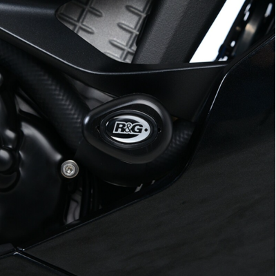 Capace de protecție R&G RACING Aero Crash Protectors Black Kawasaki Ninja ZX-6 R ABS 19-21