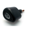 Capace de protecție R&G RACING Aero Crash Protectors Black Kawasaki ZX-6R/RR
