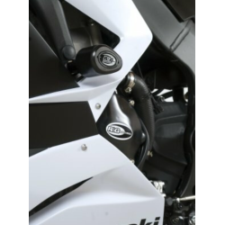 Capace de protecție R&G RACING Aero Crash Protectors Negru Kawasaki ZX-6R/ZX636-R 13-16