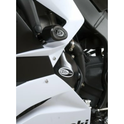 Capace de protecție R&G RACING Aero Crash Protectors Negru Kawasaki ZX-6R/ZX636-R 13-16