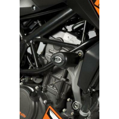 Capace de protecție R&G RACING Aero Crash Protectors Negru KTM DUKE 125 11-22 / 390 13-22