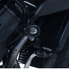 Capace de protecție R&G RACING Aero Crash Protectors Black MV Agusta Brutale 800 18-22