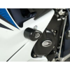 Capace de protecție R&G RACING Aero Crash Protectors Negru Suzuki GSX-R600/750 11-17