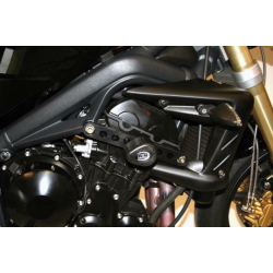 Capace de protecție R&G RACING Aero Crash Protectors Negru Triumph Street Triple/R 675 07-12