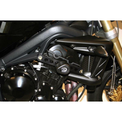 Capace de protecție R&G RACING Aero Crash Protectors Negru Triumph Street Triple/R 675 07-12 Capace de protecție R&G RACING Aero Crash Protectors Negru Triumph Street Triple/R 675 07-12