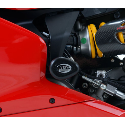 Tapi de protecție R&G RACING Aero Crash Protectors Negru Suzuki GSX-S1000F 16-21