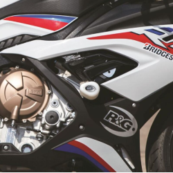 Capace de protecție R&G RACING Aero Race Crash Protectors Black BMW S1000RR 19-22 Capace de protecție R&G RACING Aero Race Crash Protectors Black BMW S1000RR 19-22