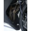 Protector pentru generația R&G RACING Grilă de evacuare din aluminiu - Negru Kawasaki Z1000 SX 11-19