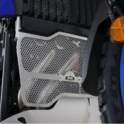 Protector pentru generația R&G Racing Aluminium Headpipe grille - Negru Yamaha Tenere 700 19-24