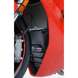 Protector radiator R&G Racing Aluminium Radiator guard - RED Ducati Supersport 937 17-24 Protector radiator R&G Racing Aluminium Radiator guard - RED Ducati Supersport 937 17-24