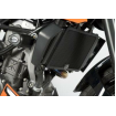 Protector radiator R&G Racing Aluminium Radiator guard - Negru KTM Duke 125 11-23 / 200 12-18 thumb