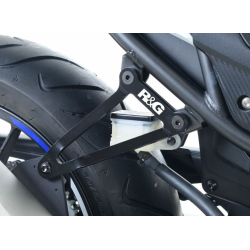 Suport pentru generație R&G RACING Black Exhaust Hanger Honda CBR500R 17-25