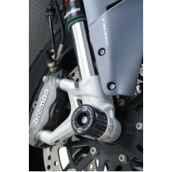 Capace de protecție R&G RACING pentru furcă neagră MV Agusta Stradale 800