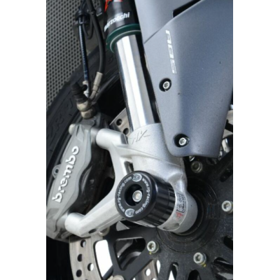 Capace de protecție R&G RACING pentru furcă neagră MV Agusta Stradale 800